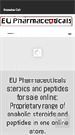 Mobile Screenshot of eupharmaceuticals.com